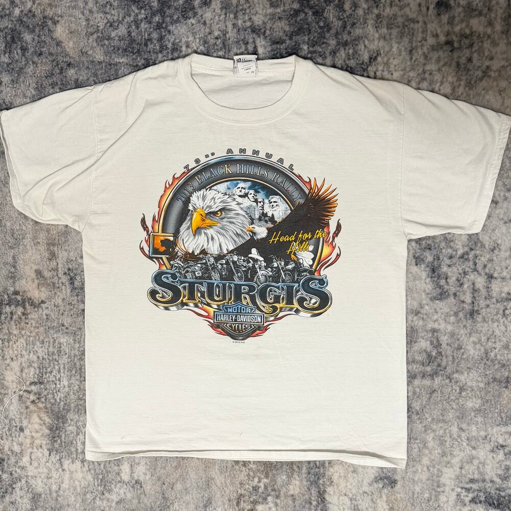 Harley Davidson South Dakota T-Shirt Size L